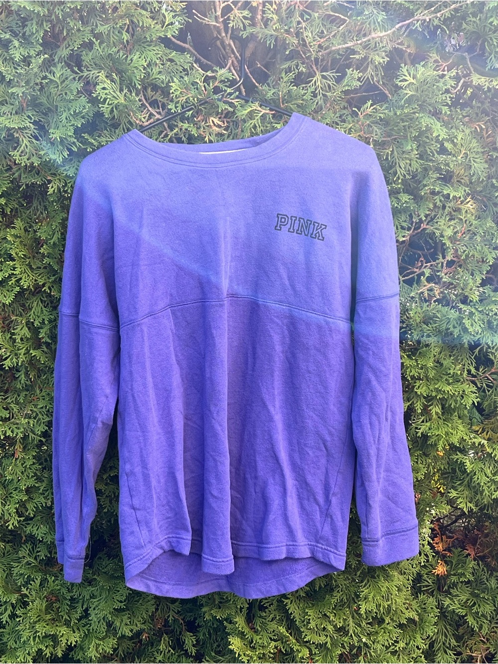PINK Victoria's Secret Purple Crewneck Sweatshirt